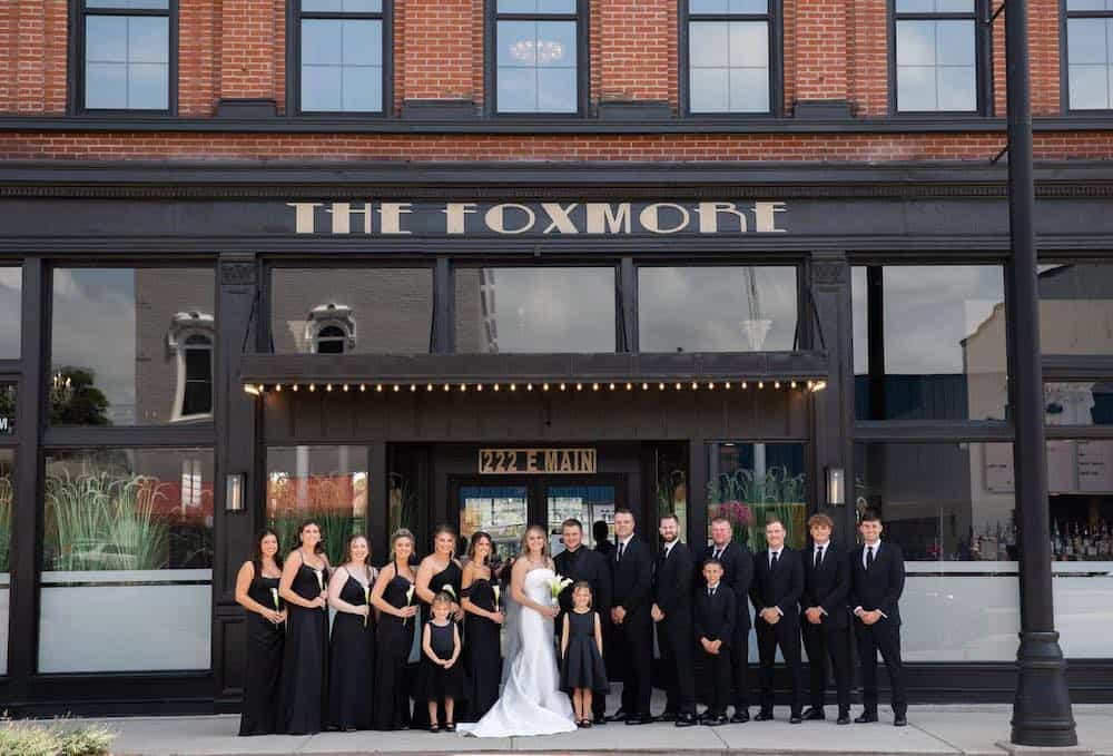 Wedding-Party-in-Front-of-Foxmore